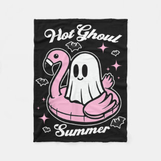 Cobertor De Velo Hot Ghoul Summer Flamingo Ghost Summerdal