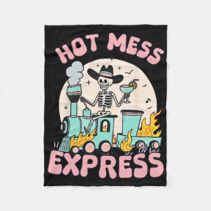 Cobertor De Velo Hot Mess Express Saúde Mental