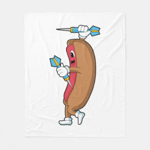 Cobertor De Velo Hotdog em Dardos com Dardo.PNG