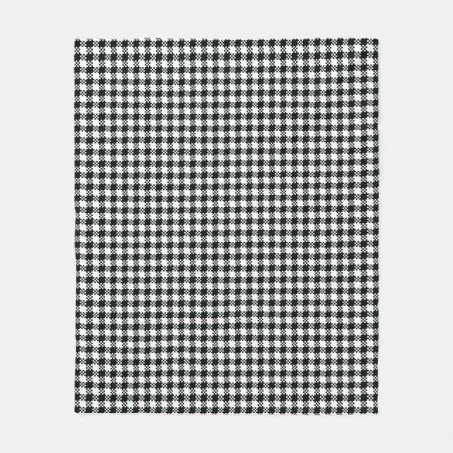 Cobertor De Velo Houndstooth Fleece Blanket (Frente)