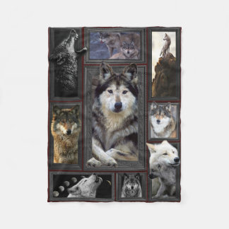 Cobertor De Velo Huge Wolf 3D Blanket