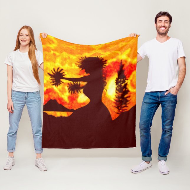 Cobertor De Velo Hula Dancer  (In Situ)