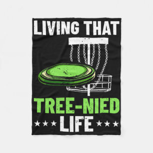 Cobertor De Velo Humor de Disc Golf Jogador de Disc Golf Frisbee Di