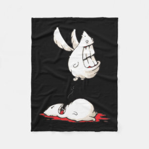 Cobertor De Velo Humor Sombrio Fantasma Criatura Estranha