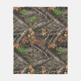 Cobertor De Velo Hunting Camouflage Pattern