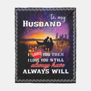 Cobertor De Velo Husband Lovers Ao Meu Marido Eu Te Amo