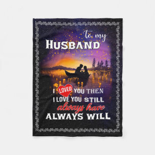 Cobertor De Velo Husband Lovers Ao Meu Marido Eu Te Amo