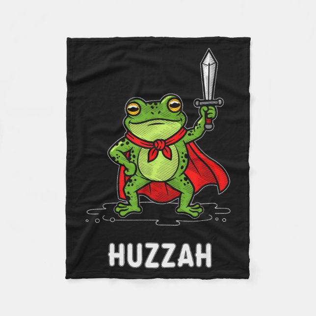 Cobertor De Velo Huzzah Frog  (Frente)