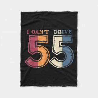 Cobertor De Velo I Cant Drive 55 Legend 1970 55th Birthday Retro Me