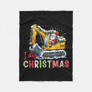 Cobertor De Velo I Dig Christmas Backcute Ss Cute Ss Loader s Papai