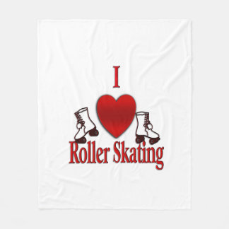 Cobertor De Velo I Heart Roller Skating