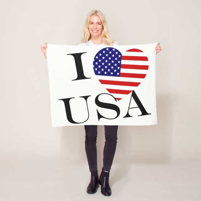 Cobertor De Velo I Heartflag USA bk fbt (In Situ)
