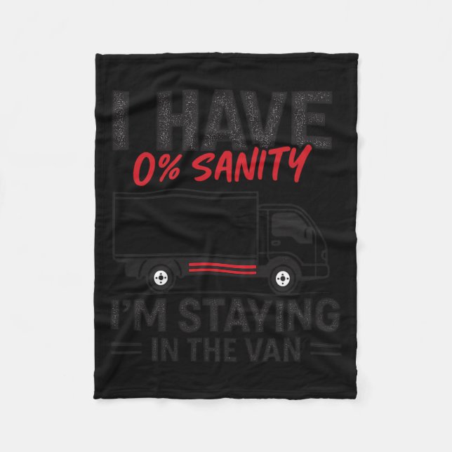 Cobertor De Velo I’m Staying In The Van Funny Phasmophobia Gamer Me (Frente)