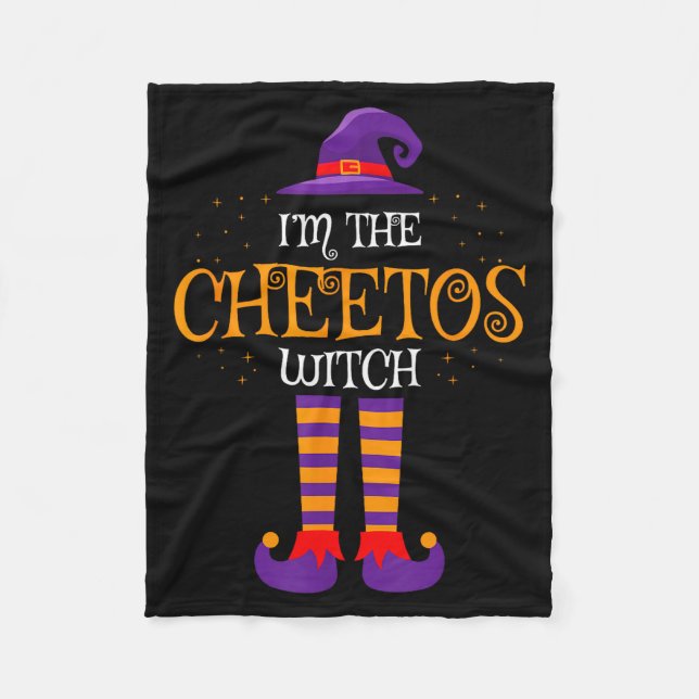 Cobertor De Velo I’m The Cheetos Witch Halloween Family Matching Co (Frente)
