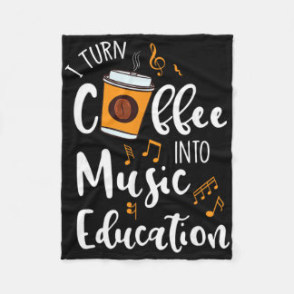Cobertor De Velo I Turn Coffee Into Music Education Music Teacher G