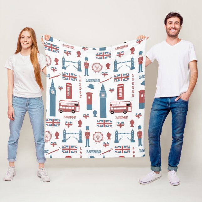 Cobertor De Velo Ícones de Londres (In Situ)
