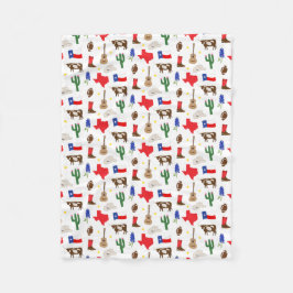 Cobertor De Velo Ícones do Texas