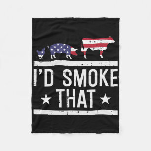 Cobertor De Velo Id Grill Aquele Chicken Pig Vaca Usa Bandeira Chur