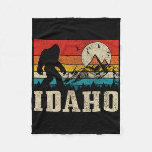 Cobertor De Velo Idaho Pé Grande Vintage Montanhas Caminhada Acampa