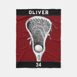 Cobertor De Velo Ideia de Presente de Lacrosse