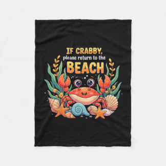 Cobertor De Velo If Crab 