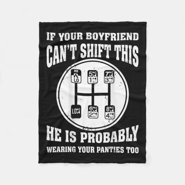 Cobertor De Velo If Your Boyfriend Can't Shift This He Wear Your Pa (Frente)