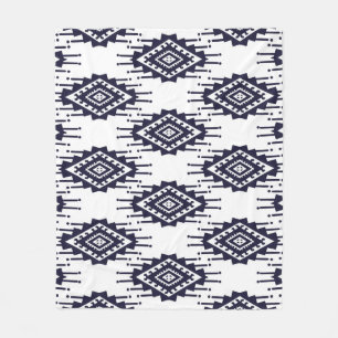 Cobertor De Velo Ikat Boho Aztec Textile Motif