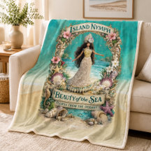 Ilha Ninfa Arte Fantasia Oceânica Espiritual Tropi
