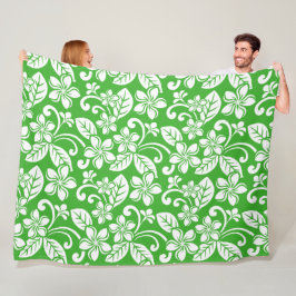 COBERTOR DE VELO ILHA PLUMÉRIA (CITRUS VERDE)