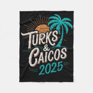 Cobertor De Velo Ilhas Turks Caicos 2025, Souvenirs de Vacation - U