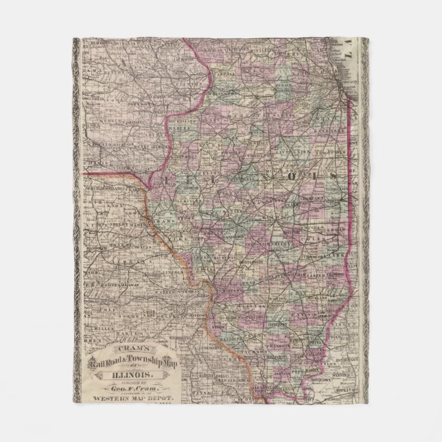 Cobertor De Velo Illinois 10 (Frente)