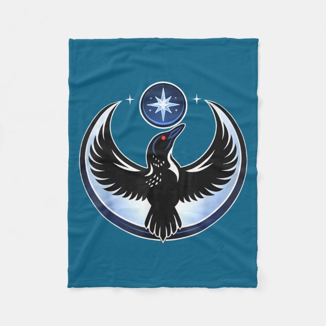 Cobertor De Velo Ilustração da Bandeira Rebelde de Minnesota 5 (Frente)
