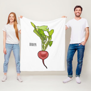 Cobertor De Velo Ilustração de desenho animado