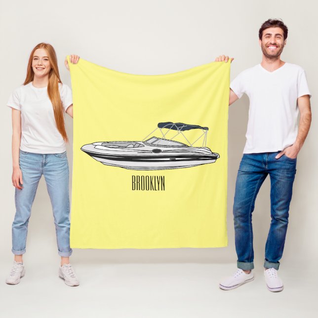 Cobertor De Velo Ilustração de desenho animado a motor (In Situ)