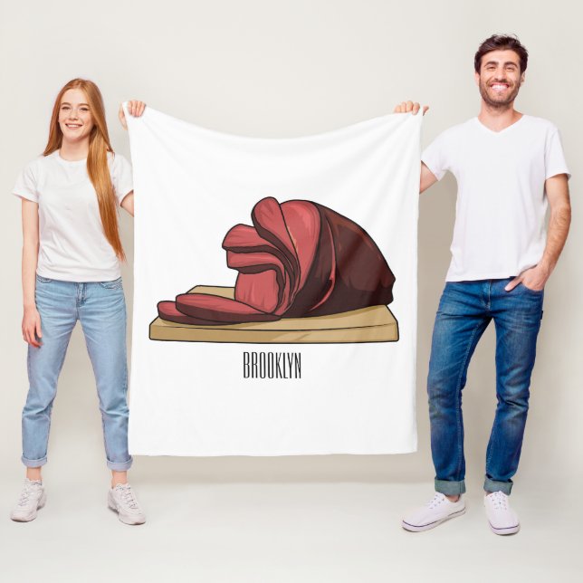 Cobertor De Velo Ilustração de desenho animado de Ham (In Situ)