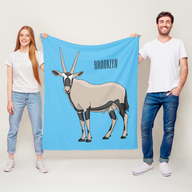 Cobertor De Velo ilustração de desenho animado de Oryx (In Situ)