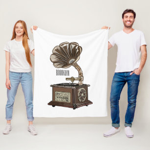 Cobertor De Velo Ilustração de desenho animado girável