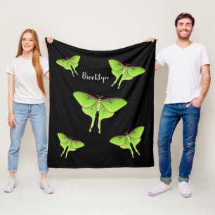 Cobertor De Velo ilustração de desenho da mariposa-luna