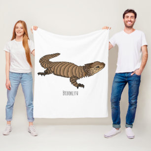 Cobertor De Velo Ilustração de desenho de lagarto girado por Armadi