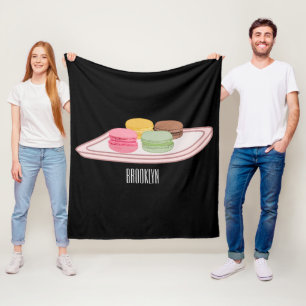 Cobertor De Velo Ilustração de desenho de Macaron