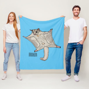 Cobertor De Velo ilustração de desenho de sugar glider