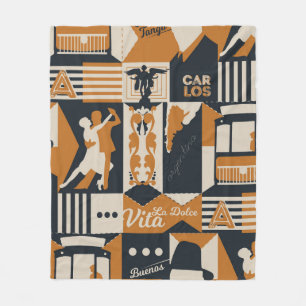 Cobertor De Velo ilustração de design sem costura do padrão argenti