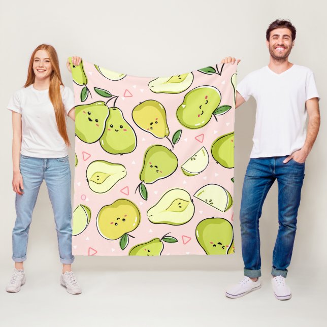 Cobertor De Velo Ilustração de Frutas (In Situ)