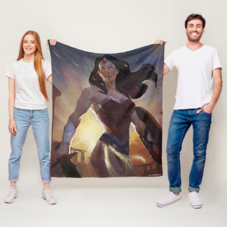 Cobertor De Velo Ilustração de Mulher Maravilha de Crise Infinita
