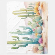 Ilustração do Deserto de Aquarela