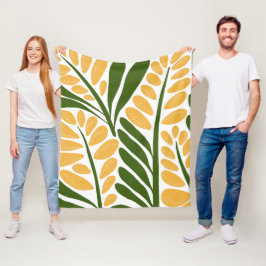 Cobertor De Velo Ilustração Floral