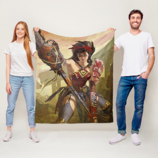 Cobertor De Velo Ilustração Infinita de Mulher Maravilha Atômica de