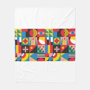 Cobertor De Velo Ilustração Neo Geométrica. Formas geométricas 