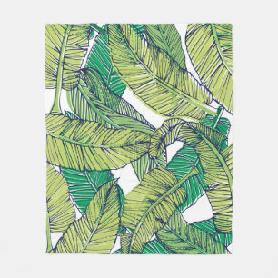 Cobertor De Velo ilustração/vinheta da ilha tropical