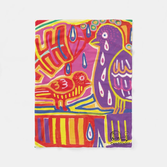 Cobertor De Velo  Ilustración de Mola5 (Frente)